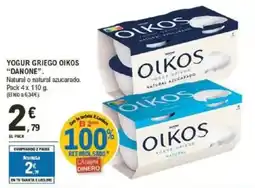 E.Leclerc "DANONE" Yogur griego oikos oferta