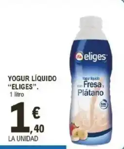 E.Leclerc IFA ELIGES Yogur líquido oferta