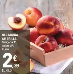 E.Leclerc Nectarina amarilla. oferta