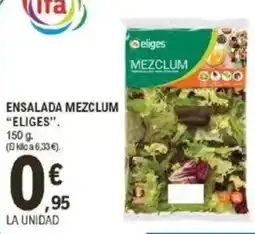 E.Leclerc IFA ELIGES Ensalada mezclum oferta