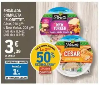 E.Leclerc "FLORETTE" Ensalada completa oferta
