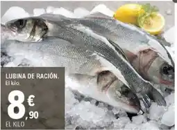 E.Leclerc Lubina de ración oferta