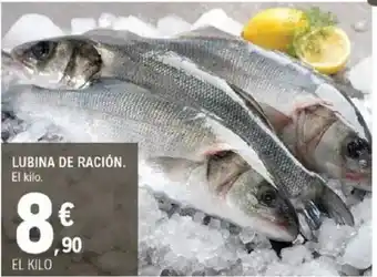 E.Leclerc Lubina de ración oferta