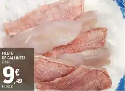 E.Leclerc Filete de gallineta. oferta