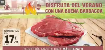 E.Leclerc Entrecot de vaca. oferta