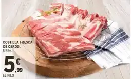 E.Leclerc Costilla fresca de cerdo oferta