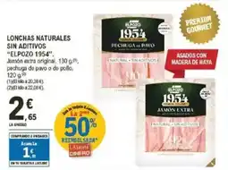 E.Leclerc “ELPOZO 1954" Lonchas naturales sin aditivos oferta