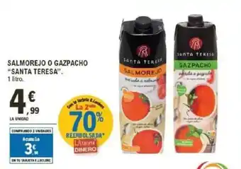 E.Leclerc "SANTA TERESA" Salmorejo o gazpacho oferta