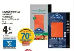 E.Leclerc SKANDIA Salmón noruego ahumado oferta