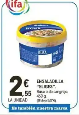 E.Leclerc IFA ELIGES Ensaladilla oferta