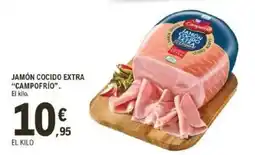E.Leclerc "CAMPOFRIO" Jamón cocido extra oferta