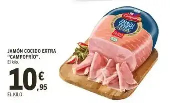 E.Leclerc "CAMPOFRIO" Jamón cocido extra oferta