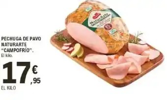 E.Leclerc "CAMPOFRIO" Pechuga de pavo naturarte oferta