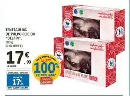 E.Leclerc "DELFIN" Tentáculos de pulpo cocido oferta