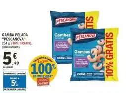 E.Leclerc "PESCANOVA" Gamba pelada oferta