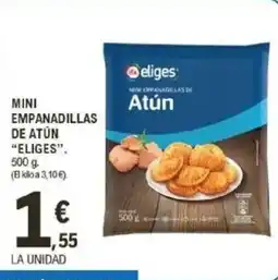 E.Leclerc IFA ELIGES Mini empanadillas de atún oferta