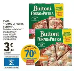 E.Leclerc BUITONI Pizza forno di pietra oferta