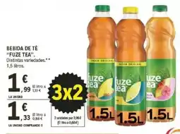 E.Leclerc FUZE TEA Bebida de té oferta