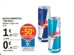 E.Leclerc RED BULL Bebida energética oferta