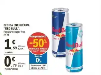 E.Leclerc RED BULL Bebida energética oferta