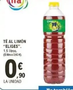 E.Leclerc IFA ELIGES Té al limón oferta