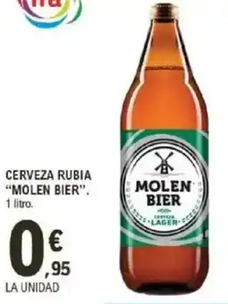 E.Leclerc "MOLEN BIER" Cerveza rubia oferta