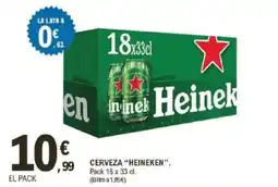 E.Leclerc "HEINEKEN" Cerveza oferta