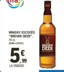 E.Leclerc "BROWN DEER" Whisky escocés oferta