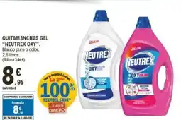 E.Leclerc NEUTREX OXY Quitamanchas gel oferta