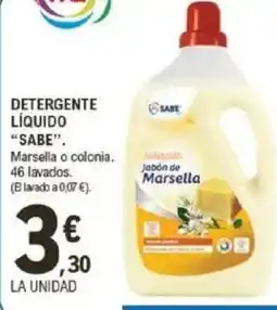 E.Leclerc IFA SABE Detergente líquido oferta