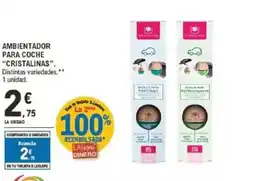 E.Leclerc "CRISTALINAS" Ambientador para coche oferta