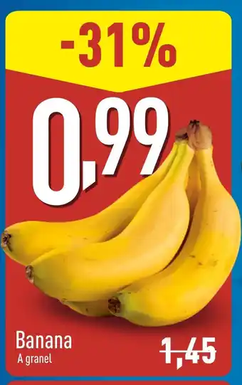 ALDI Banana oferta