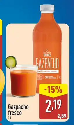 ALDI Gazpacho fresco oferta