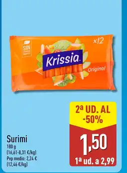 ALDI Surimi oferta