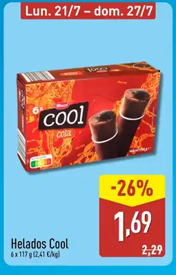 ALDI Helados Cool oferta