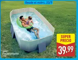 ALDI CRANE Piscina plegable oferta