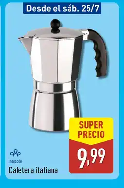 ALDI Cafetera italiana oferta