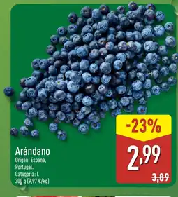 ALDI Arándano oferta
