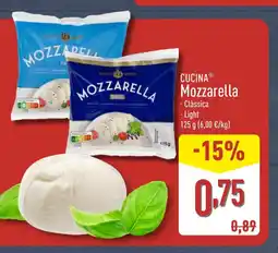 ALDI CUCINA Mozzarella oferta