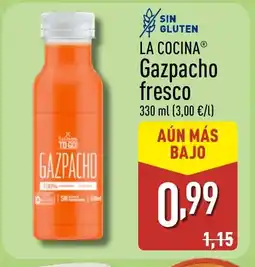 ALDI LA COCINA Gazpacho fresco oferta