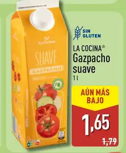 ALDI LA COCINA Gazpacho suave oferta