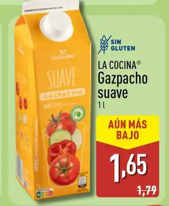 ALDI LA COCINA Gazpacho suave oferta