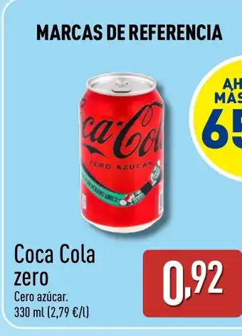 ALDI COCA COLA zero oferta