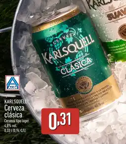 ALDI KARLSQUELL Cerveza clásica oferta