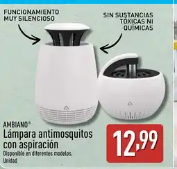 ALDI AMBIANO Lámpara antimosquitos con aspiración oferta