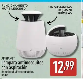 ALDI AMBIANO Lámpara antimosquitos con aspiración oferta