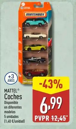 ALDI MATTEL Coches oferta