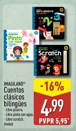 ALDI IMAGILAND Cuentos clásicos bilingües oferta