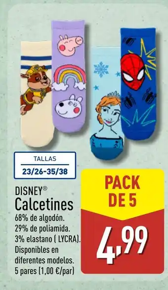 ALDI DISNEY Calcetines oferta