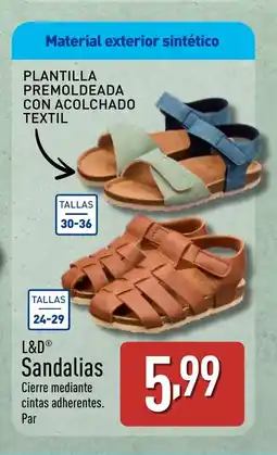 ALDI L&D Sandalias oferta